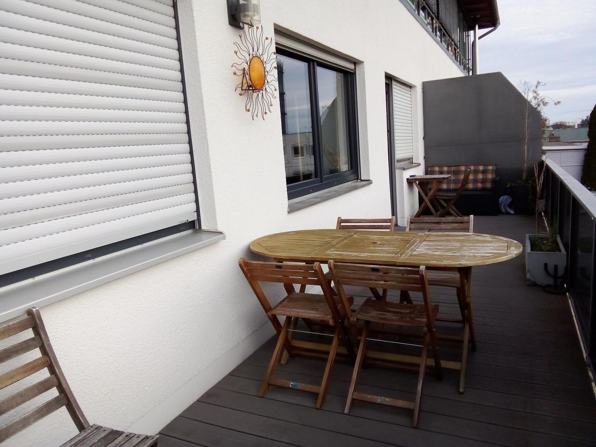 Apartments - Geraeumige 95 Qm Mit Balkon Augsburg Ngoại thất bức ảnh